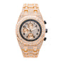 Urban Iced Out Metal Band Watch - 10328-MB