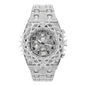 Urban Iced Out Metal Band Watch - 10330-MB