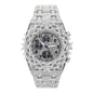 Urban Iced Out Metal Band Watch - 10330-MB