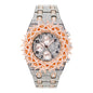 Urban Iced Out Metal Band Watch - 10330-MB