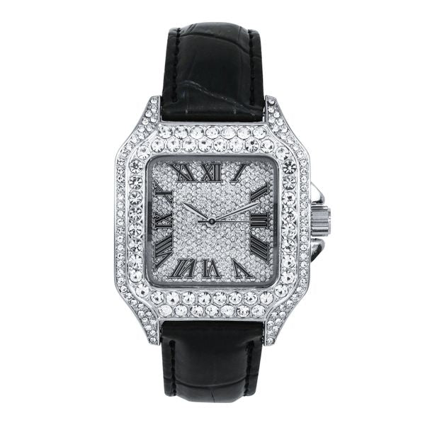 Urban Iced Out Square Watch  - 10088-LB