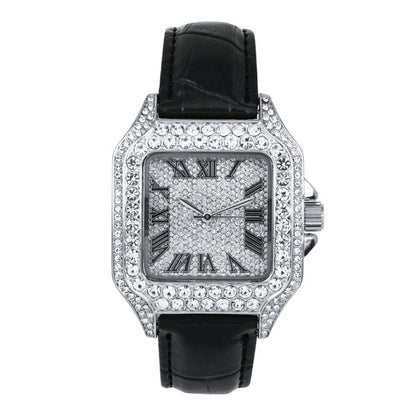 Urban Iced Out Square Watch  - 10088-LB