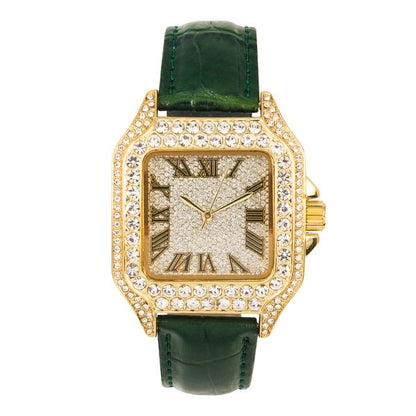 Urban Iced Out Square Watch  - 10088-LB