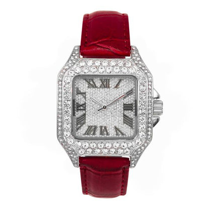 Urban Iced Out Square Watch  - 10088-LB