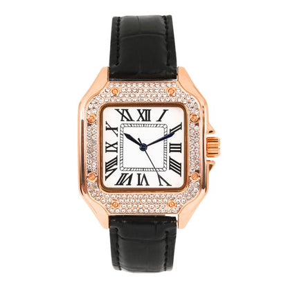 Urban Iced Out Square Watch  - 10089-LB
