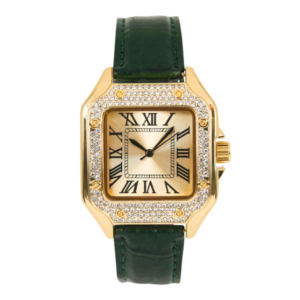 Urban Iced Out Square Watch  - 10089-LB