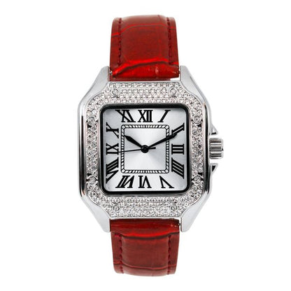 Urban Iced Out Square Watch  - 10089-LB
