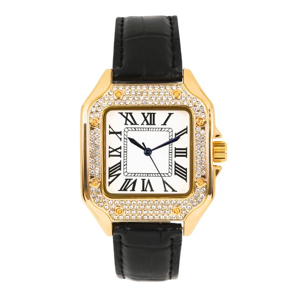 Urban Iced Out Square Watch  - 10089-LB