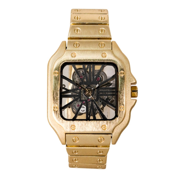 Urban Iced Out Square Watch  - 10131-MB