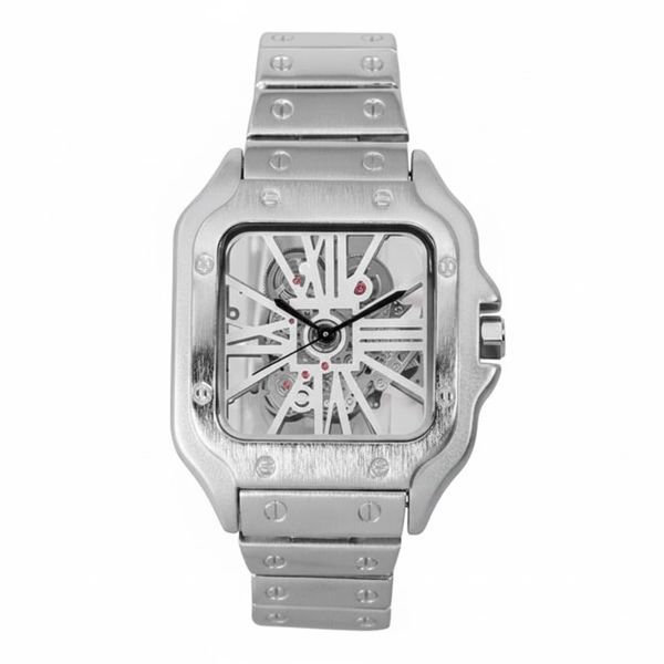 Urban Iced Out Square Watch  - 10131-MB