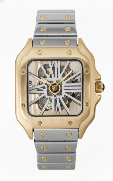 Urban Iced Out Square Watch  - 10131-MB