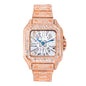 Urban Iced Out Square Watch  - 10132-MB
