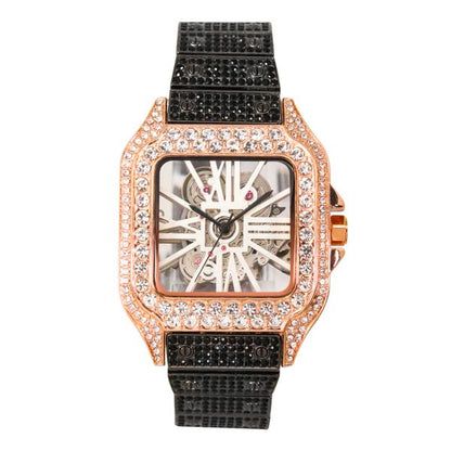 Urban Iced Out Square Watch  - 10132-MB
