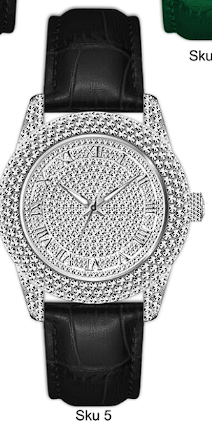 Urban Leather Band Watch - 10381A-LB