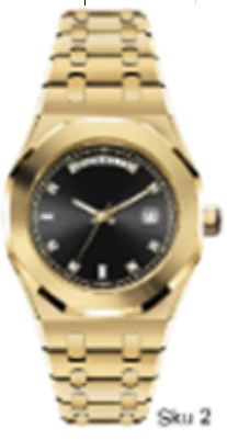 Urban Metal Band Watch - 10344-MB