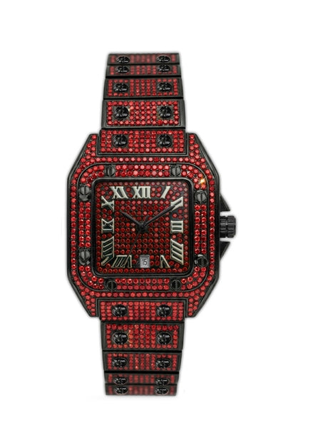 Urban Square Metal Band Watch - 9203A-MB