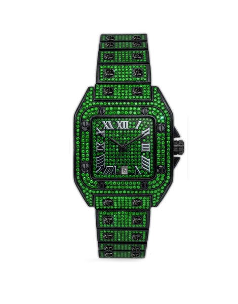 Urban Square Metal Band Watch - 9203A-MB