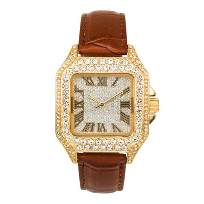 Urban Iced Out Square Watch  - 10088-LB