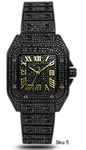Urban Square Metal Band Watch - 9203A-MB