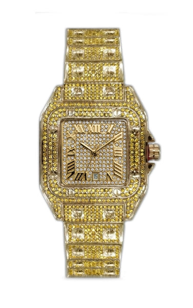 Urban Square Metal Band Watch - 9203A-MB