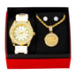 Watch and Last Supper Necklace with Earrings Gift Set - W1K-108