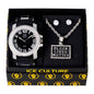Watch and BLM Necklace with Earrings Gift Set - W1K-170