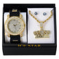 Watch and Royalty Necklace with Earrings Gift Set - W1K2-110