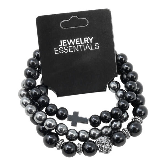 Beaded Bracelet 3-Piece Set - 3BR-113