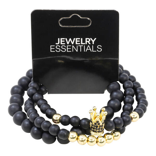 Beaded Bracelet 3-Piece Set - 3BR-107