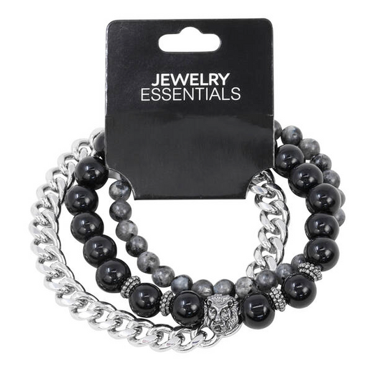 Beaded Bracelet 3-Piece Set - 3BR-104