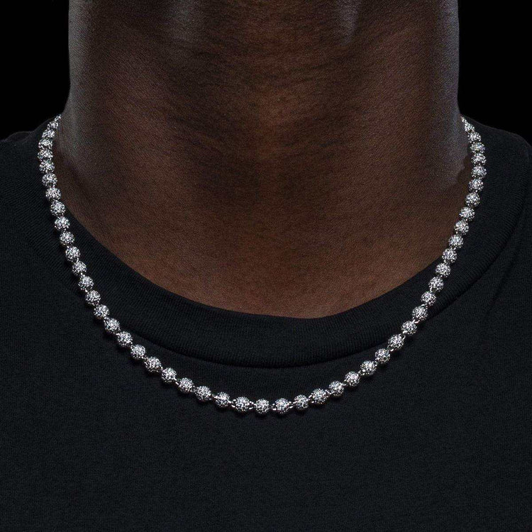6MM ICED OUT BALL CHAIN