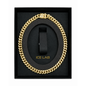 Gold-tone Cuban chain in gift box WCH-206