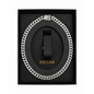 Silver-tone Cuban chain in gift box WCH-206