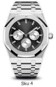 Urban Metal Band Watch - 10127B-MB