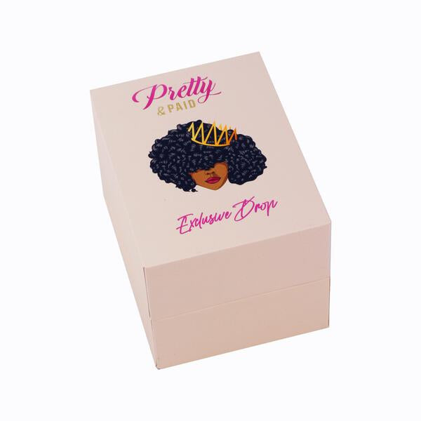 Pink Pretty & Paid Empty Box - BXPP-101 -P