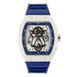 Iced Out 41mm Tonneau Watch - 9890-SB