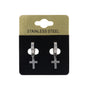 Cross Huggie Earrings - SE-52